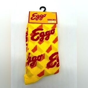 Eggo Waffle socks NWT